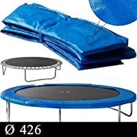 Los mejores  - monzana Deuba Cojín de protección Azul de PVC Cubierta para Cama elástica trampolín de 183-244-305-366-427 cm a Elegir…